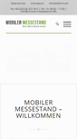 Mobile Screenshot of mobiler-messestand.info